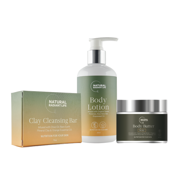 Men's Skincare Kit Just For Him Soap Bar, Body Lotion, Body Butter